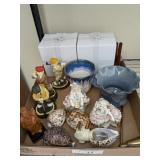 FIGURINES, SHELLS, GOLF, MISC