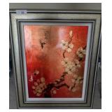 PATRICK GUYTON CRIMSON GLORY PAINTING FRAMED