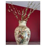 SATSUMA STYLE ORIENTAL VASE