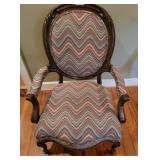 UPHOLSTERED ARM CHAIR