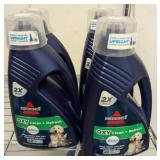 4 BOTTLES OF BISSELL OXY CLEAN AND REFRESH CARPET