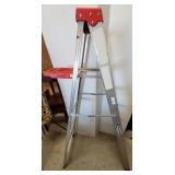 WERNER 6 FT ALUMINUM A-FRAME LADDER