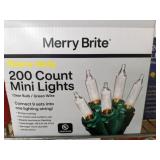 MERRY BRITE 200 MINI LIGHTS