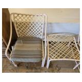 PATIO ARMCHAIR W/ CUSHION,