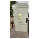 3 DRAWER METAL FILE CABINET