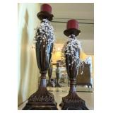 PAIR OF CANDLE STICK HOLDERS