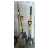 GROUP OF YARD TOOLS, MISC