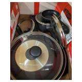 T-FAL POTS AND PANS