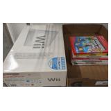 WII CONSOLE AND GAMES