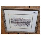 SIGNED CHARLESTON PRINT