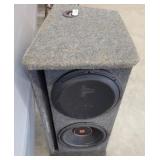 SLOT PORTED BASS WEDGE JL AND JBL SPEAKERS