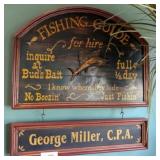 FISHERMAN SIGN