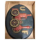 CAST IRON FIRE PLAQUE 14IN