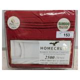 HOMECREST QUEEN SHEET SET