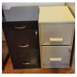 2 PC FILE CABINETS WITH KEYS