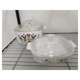 CORNINGWARE CASSEROLES