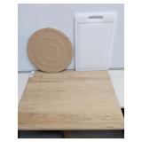 CUTTING BOARDS, BAMBOO, MISC