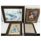 ASSORTED FRAMES, PRINT, MISC