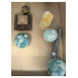 POLISHED STONE LOT, ASSORTED