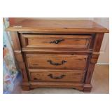 PAIR OF PINE NIGHT STANDS