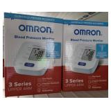 OMRON BLOOD PRESSURE MONITORS