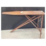 VINTAGE WOODEN IRONING BOARD