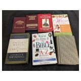 ASSORTED BOOKS, BIBLES, MISC