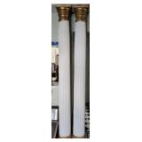 3 DECORATIVE COLUMNS