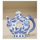 DECORATIVE ORIENTAL OIL PITCHER 9IN