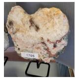 10IN GEODE CROSS SECTION ON STAND