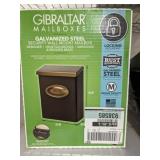 GILBRALTAR MAILBOX GALVANIZED STEEL