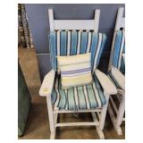 WOODEN PORCH ROCKER