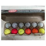 DOZEN MIXED GOLF BALLS