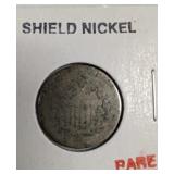 1868 SHIELD NICKEL