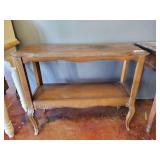 2 TIER FRENCH STYLE FOYER TABLE