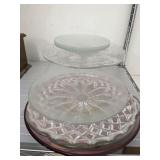 CAKE STAND, PLATTERS