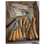 WOOD CHISELS AND TOOLS