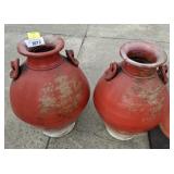 PR TERRACOTTA  URNS*