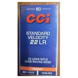 CCI STANDARD VELOCITY 22LR 50 ROUNDS