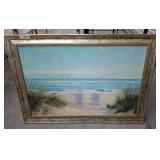 FRAMED BEACH SCENE