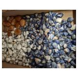 ASSORTED POLISHED STONES, MISC