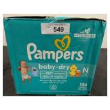 PAMPERS NEWBORN