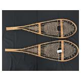 Native American Snowshoes with Red & Black Tassels