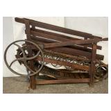 ANTIQUE DOG TREADMILL