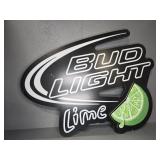 BUD LIGHT LED SIGN - NO POWER CORD