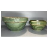 (2) MCCOY MIXING BOWLS