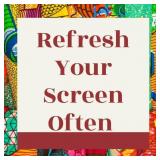 BIDDING INSTRUCTIONS: REFRESH SCREEN OFTEN