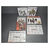 (6) MODEL KITS: MILITARY THEMED