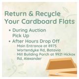 RETURN & RECYCLE YOUR CARDBOARD FLATS