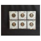 6 - 1973S - 1998S QUARTERS